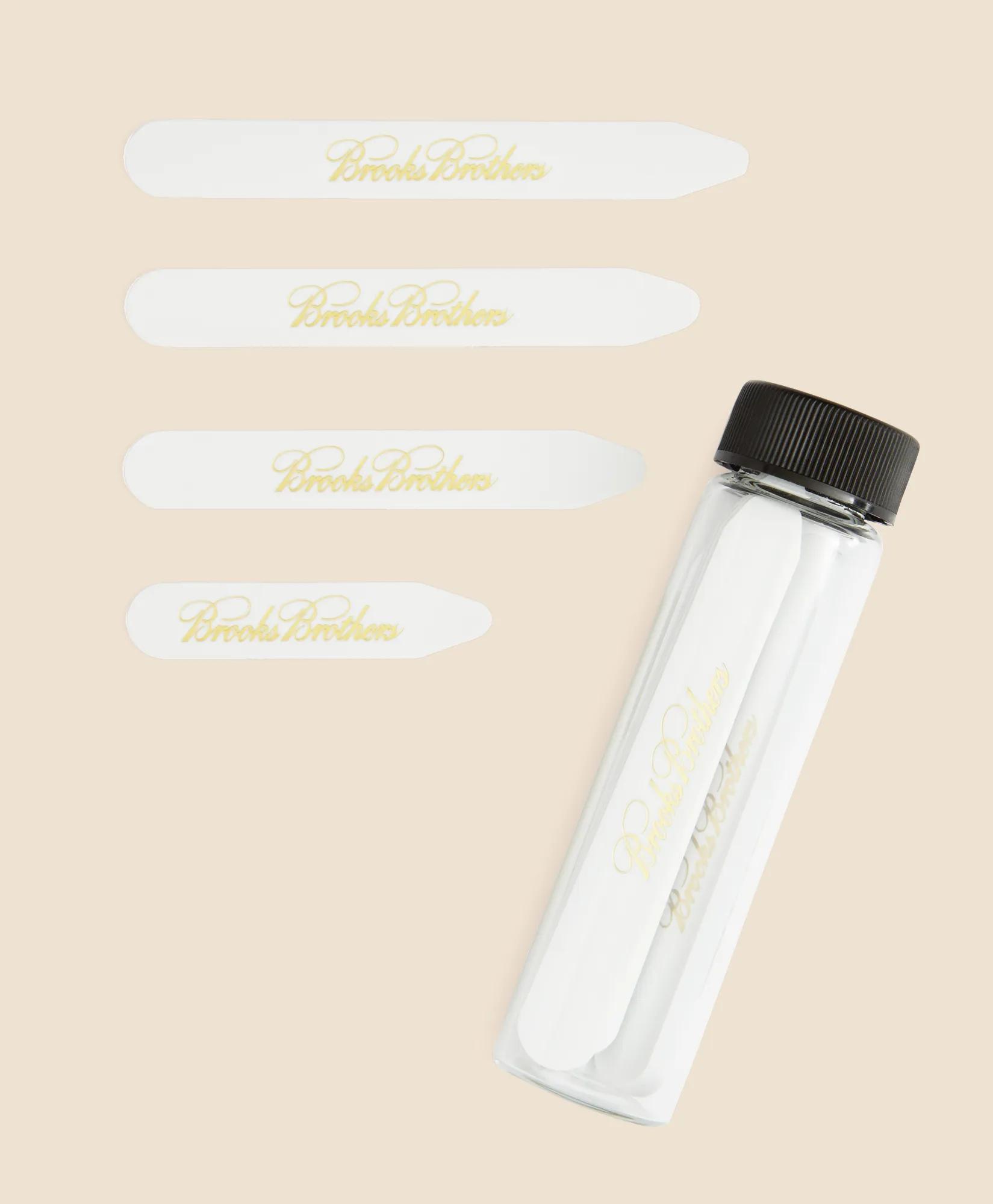 Logo Plastic Collar Stays
