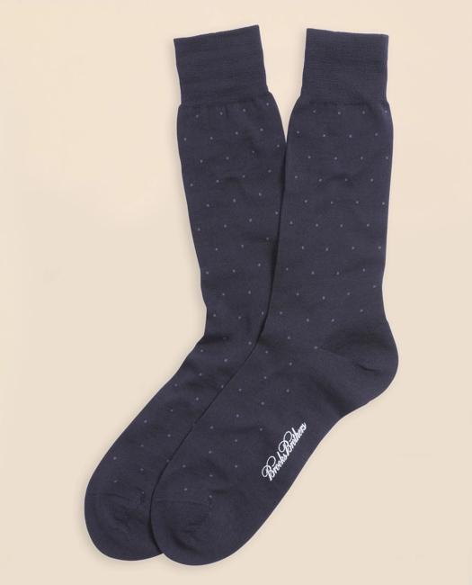 Merino Wool Big Dot Crew Socks