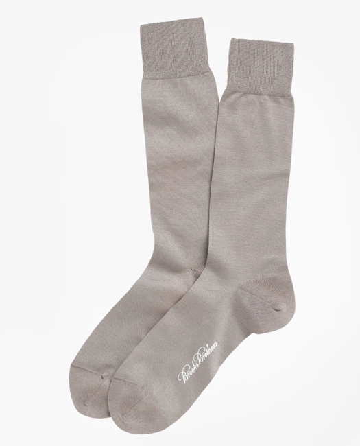 Egyptian Cotton Jersey Knit Crew Socks