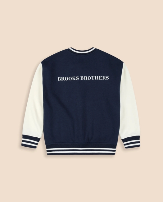 Knit Varsity Jacket