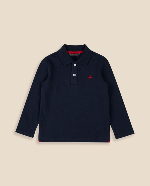 Cotton-Blend Pique Polo Shirt