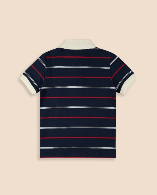Cotton-Blend Pique Polo Shirt