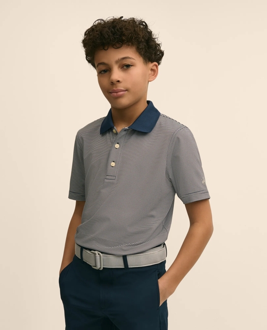 Performance Series Micro-Stripe Polo