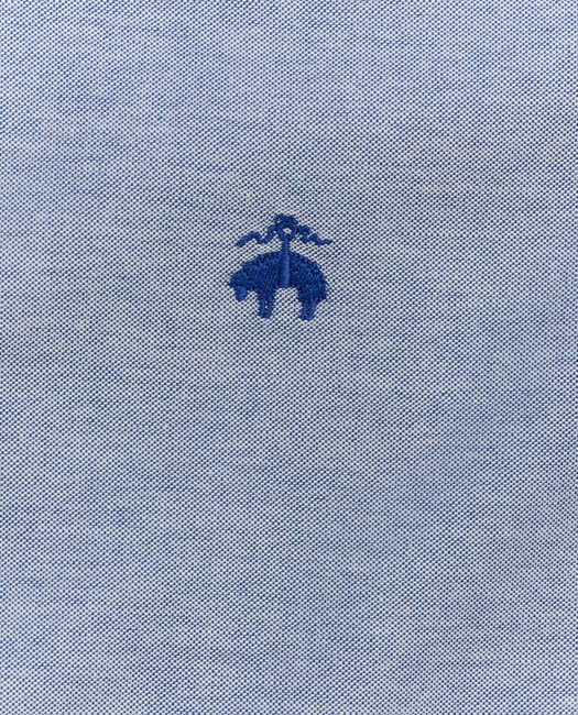 Stretch Non-Iron Oxford Button-Down Collar Short-Sleeve Sport Shirt - Sodalite