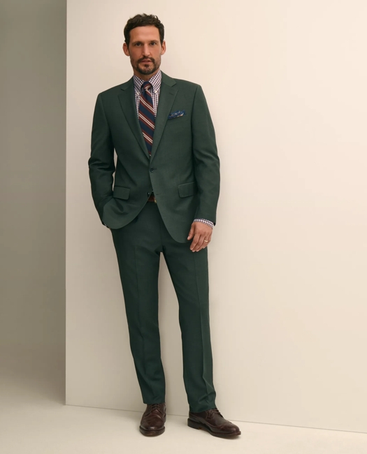 Classic-Fit Stretch Wool Blend Suit Pants