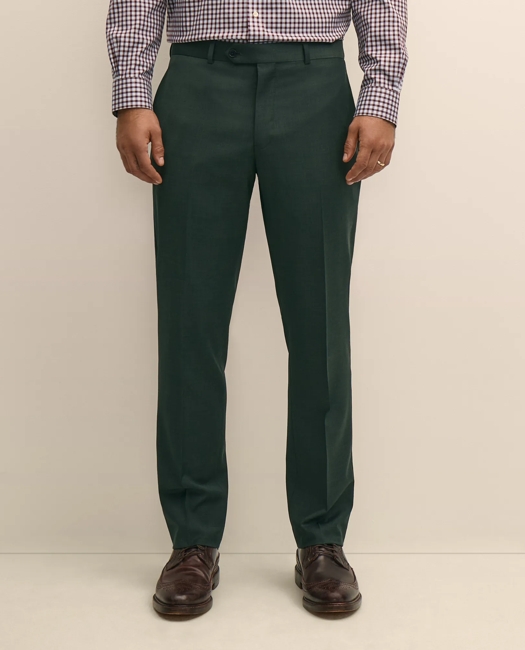 Classic-Fit Stretch Wool Blend Suit Pants