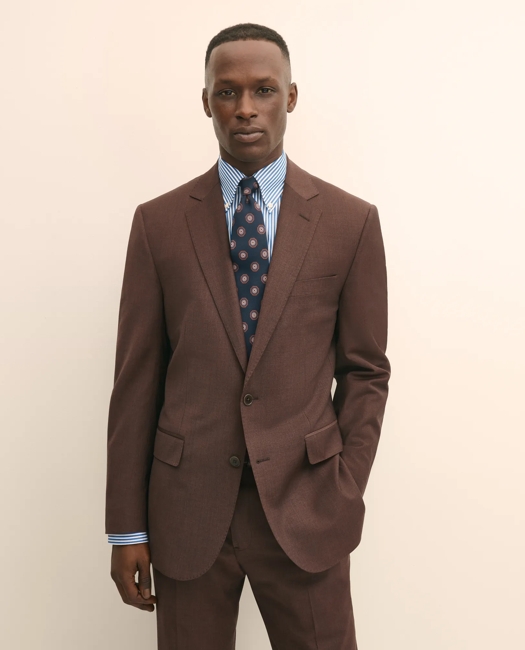 Classic-Fit Stretch Wool Blend Suit Jacket