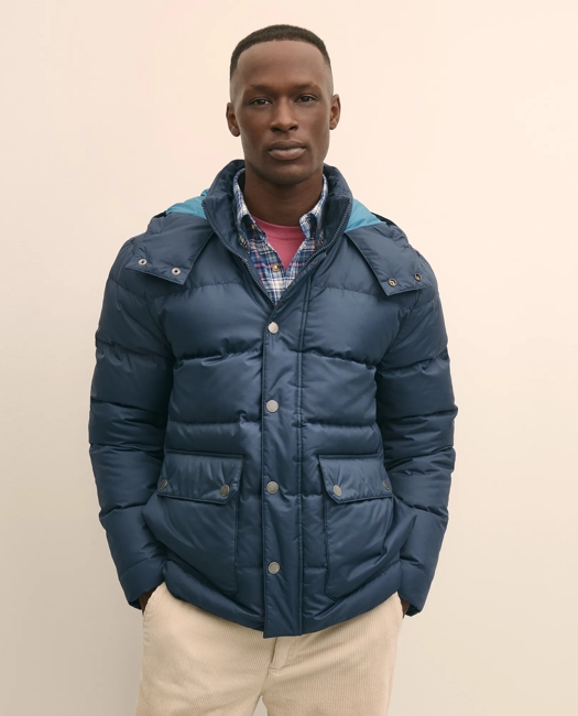 Water-Resistant Down Puffer Jacket
