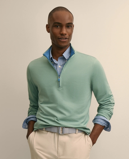 Performance Series Quarter-Zip Shirt - Green
