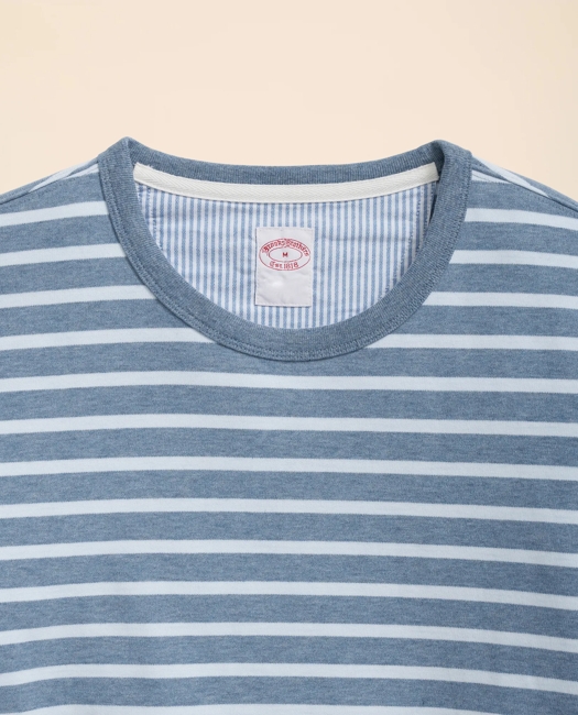Cotton Mariner Stripe Long-Sleeve T-Shirt