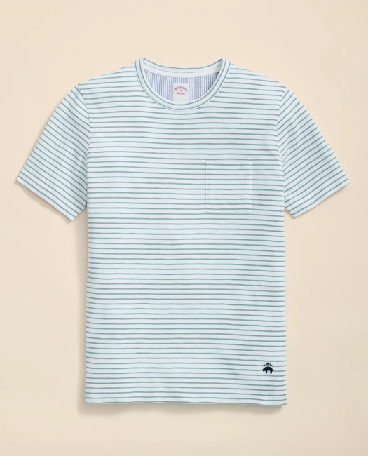 Slub Cotton Stripe T-Shirt