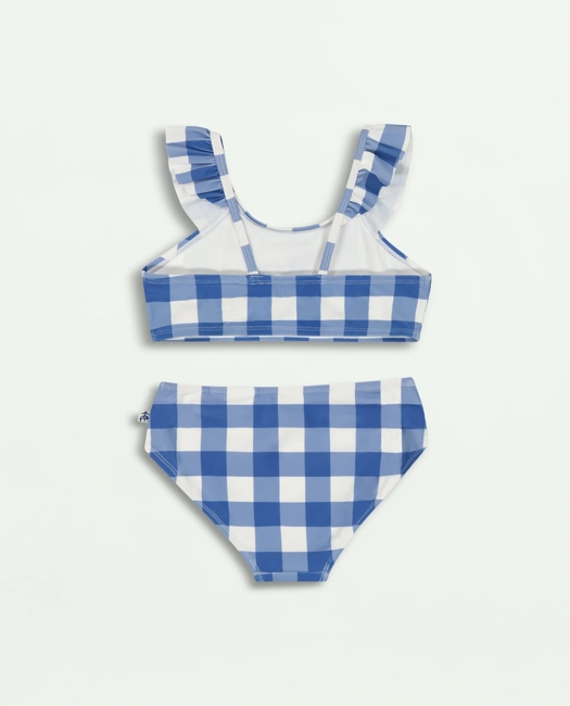 Two Piece Ruffle Strap Bathing Suit