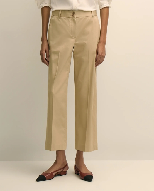 Cropped Wide-Leg Advantage Chino Pants