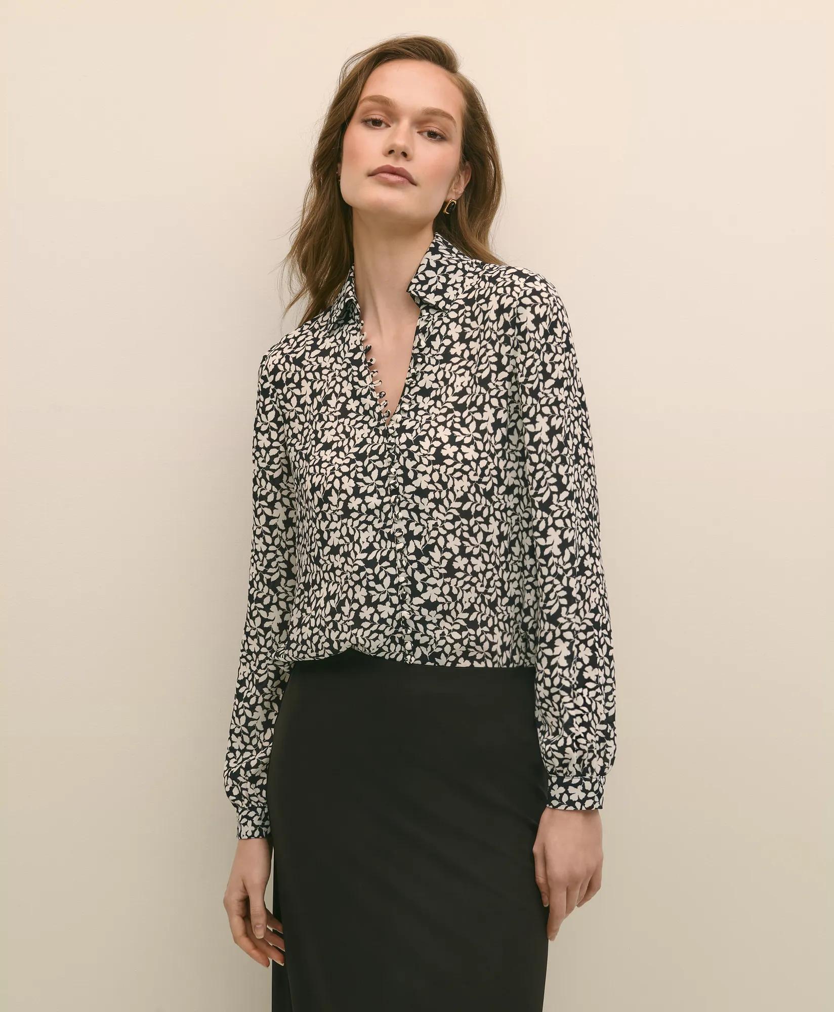 Floral Crepe Blouse