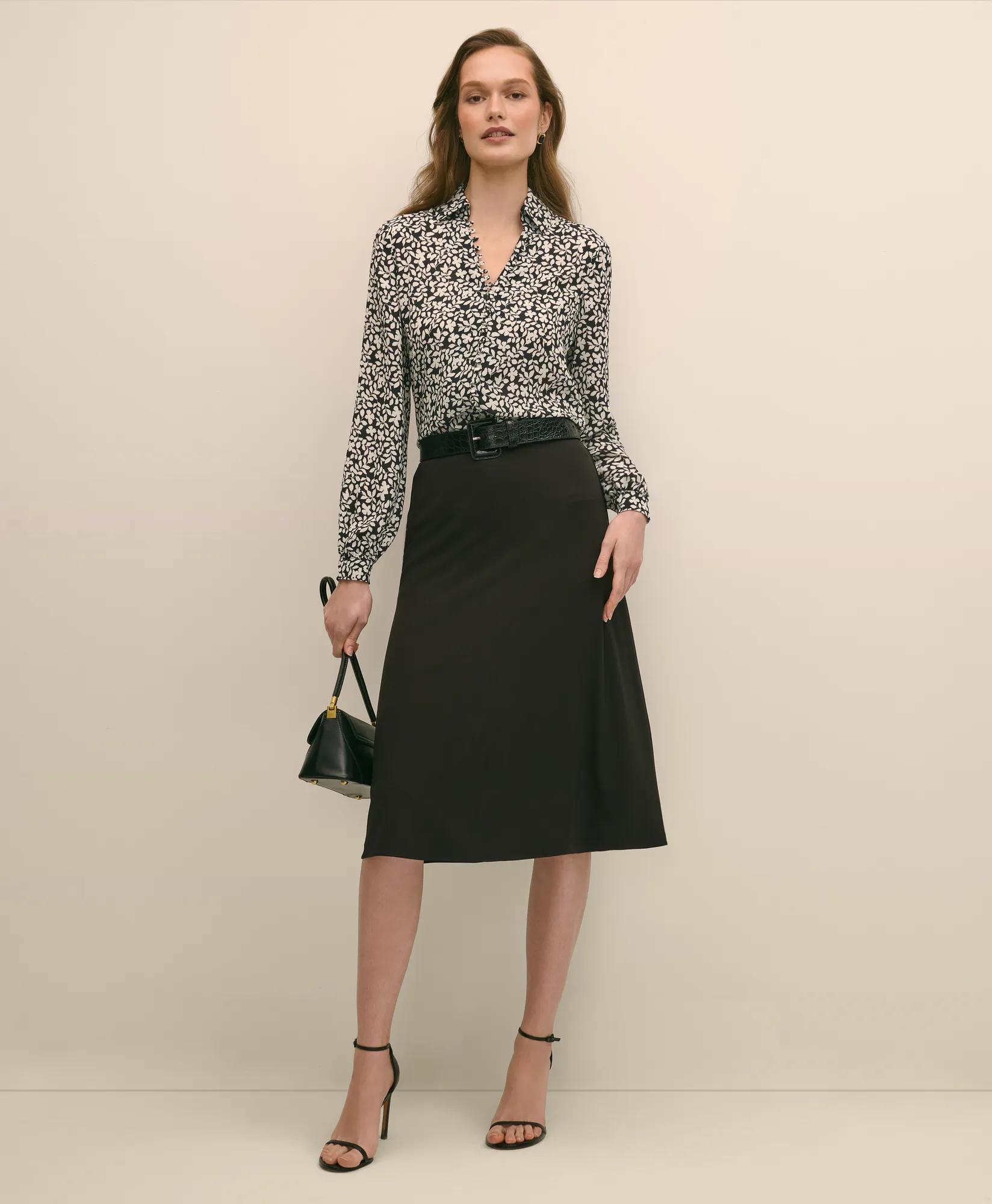 Floral Crepe Blouse