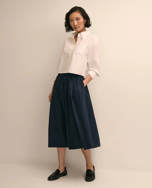 The Cropped Oxford Shirt