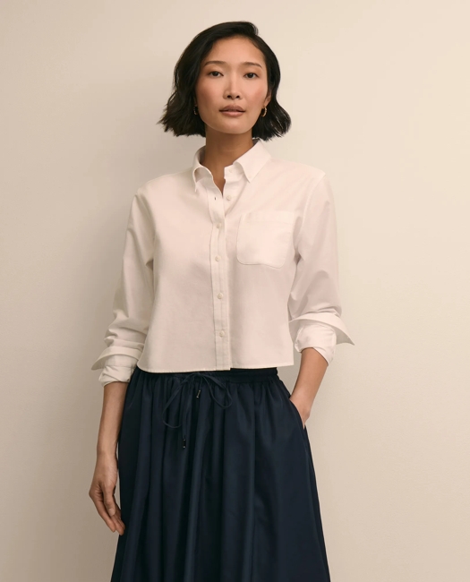 The Cropped Oxford Shirt