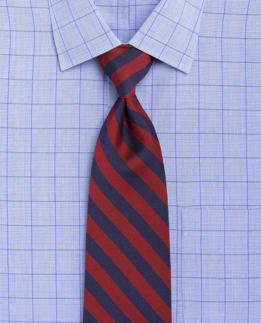 Rep Tie - Burgundy-Navy