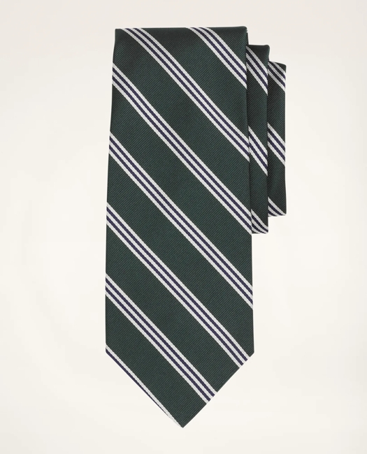 Mini Rep Tie - Green-Navy