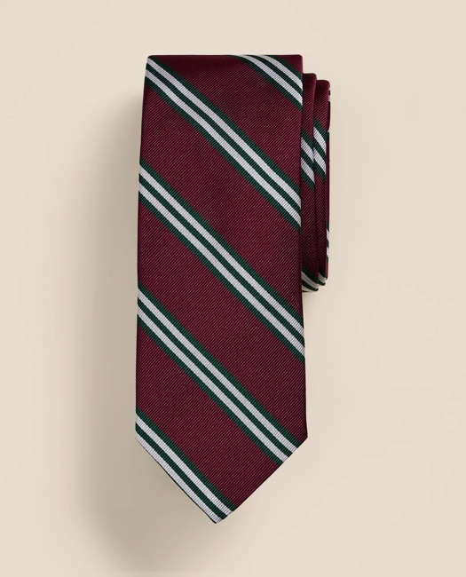Rep Tie - Dark Red
