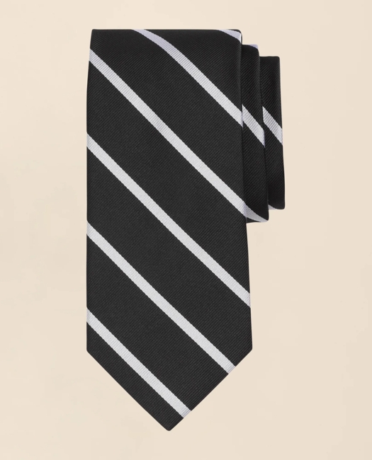 Rep Tie - Black-White