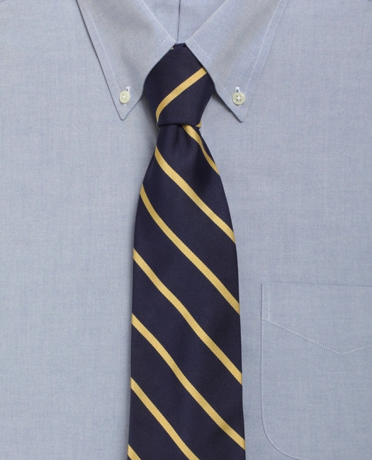Rep Tie - Navy-Gold