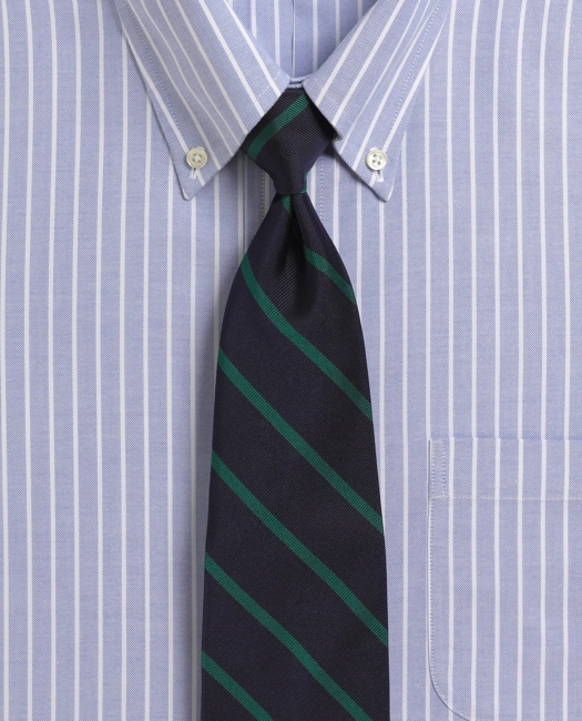 Rep Tie - Navy-Green