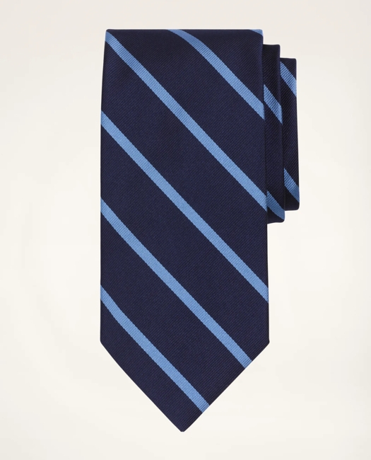 Rep Tie - Navy-Light Blue