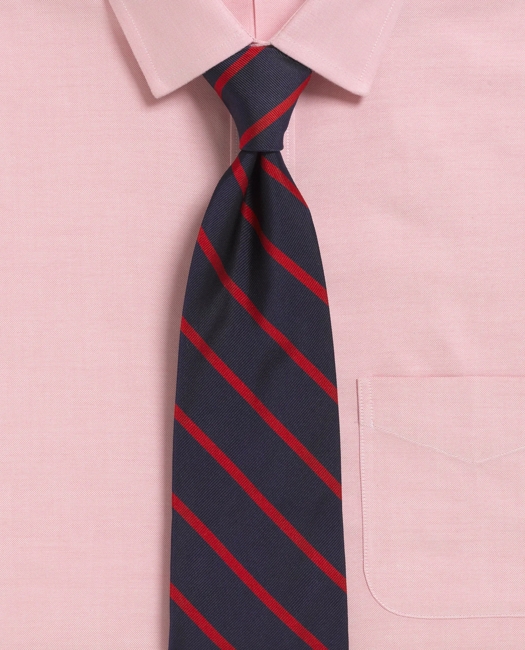 Rep Tie - Navy-Red