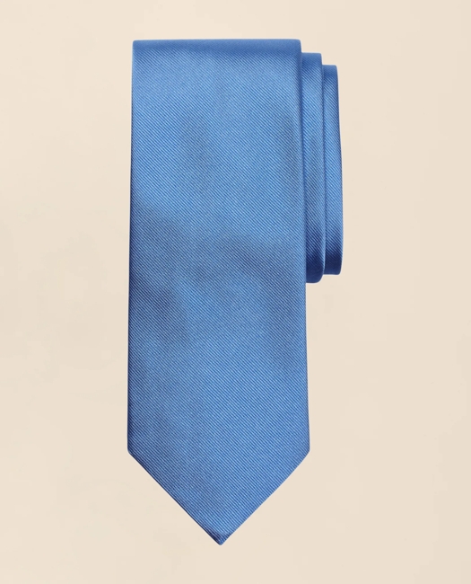 Solid Rep Tie - Blue