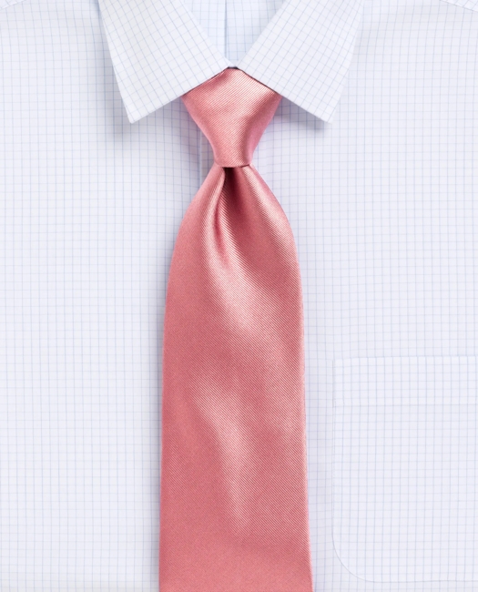 Solid Rep Tie - Pink
