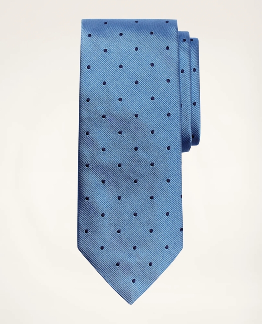 Dot Rep Tie - Light Blue-Navy