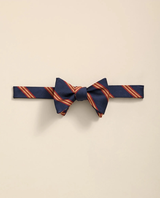 Mini Stripe Bow Tie