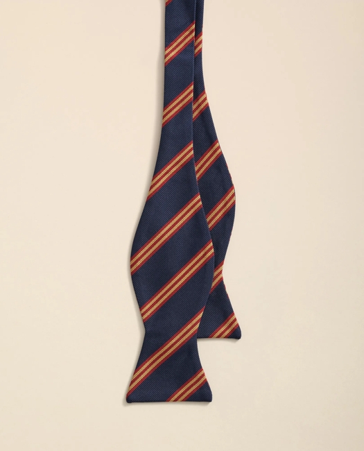 Mini Stripe Bow Tie