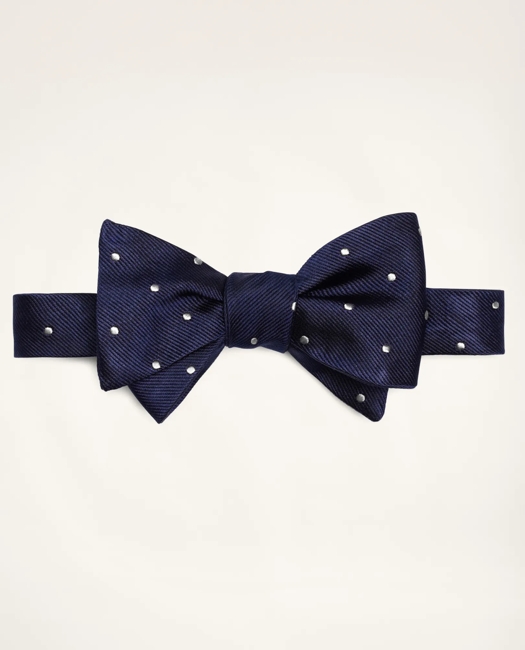 Dot Bow Tie - Navy