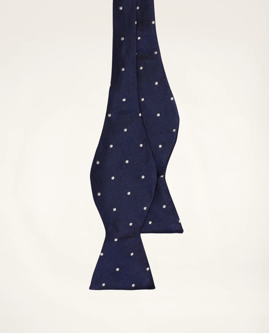 Dot Bow Tie - Navy