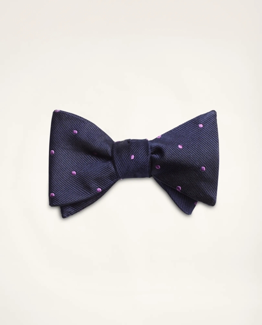 Dot Bow Tie - Purple