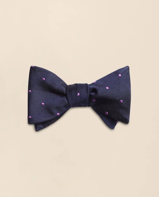 Dot Bow Tie - Purple