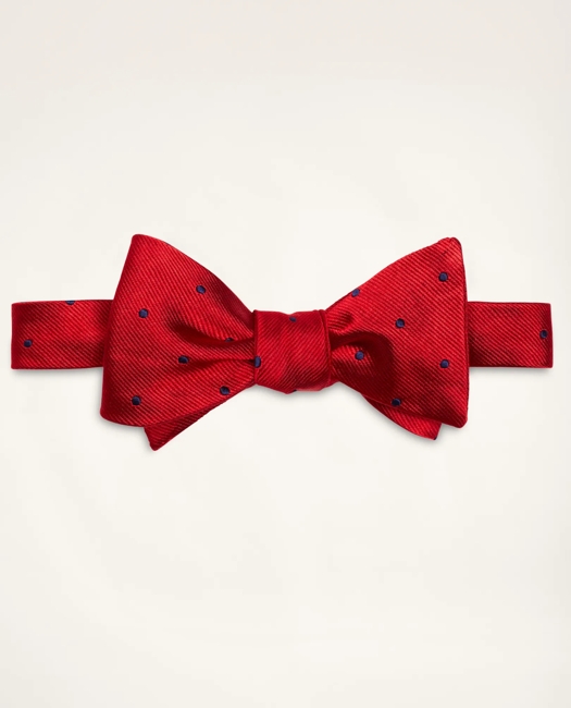 Dot Bow Tie - Red