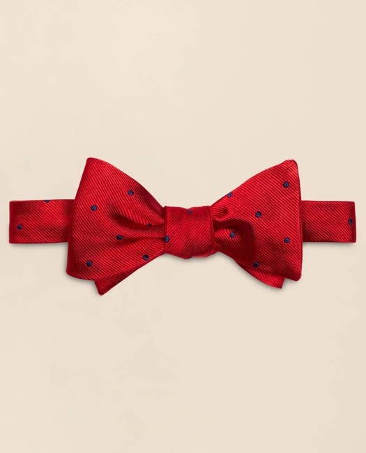 Dot Bow Tie - Red