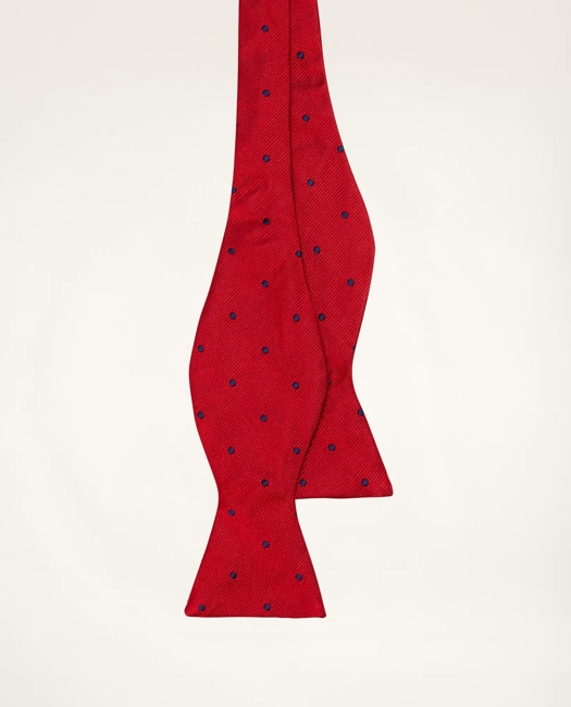 Dot Bow Tie - Red