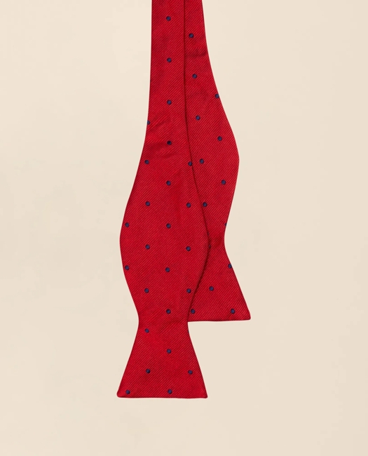 Dot Bow Tie - Red