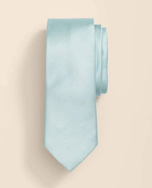 Formal Silk Satin Tie - Light Green