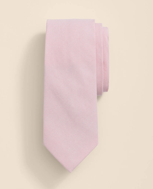 Cotton-Silk Oxford Tie