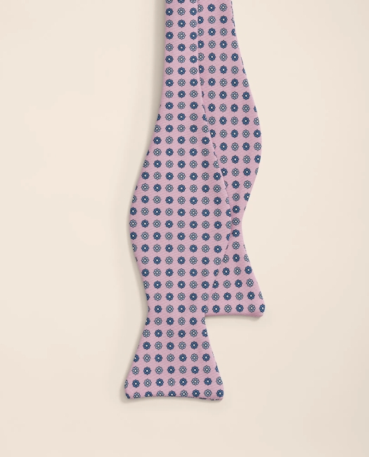 Silk Mini Floral Bow Tie