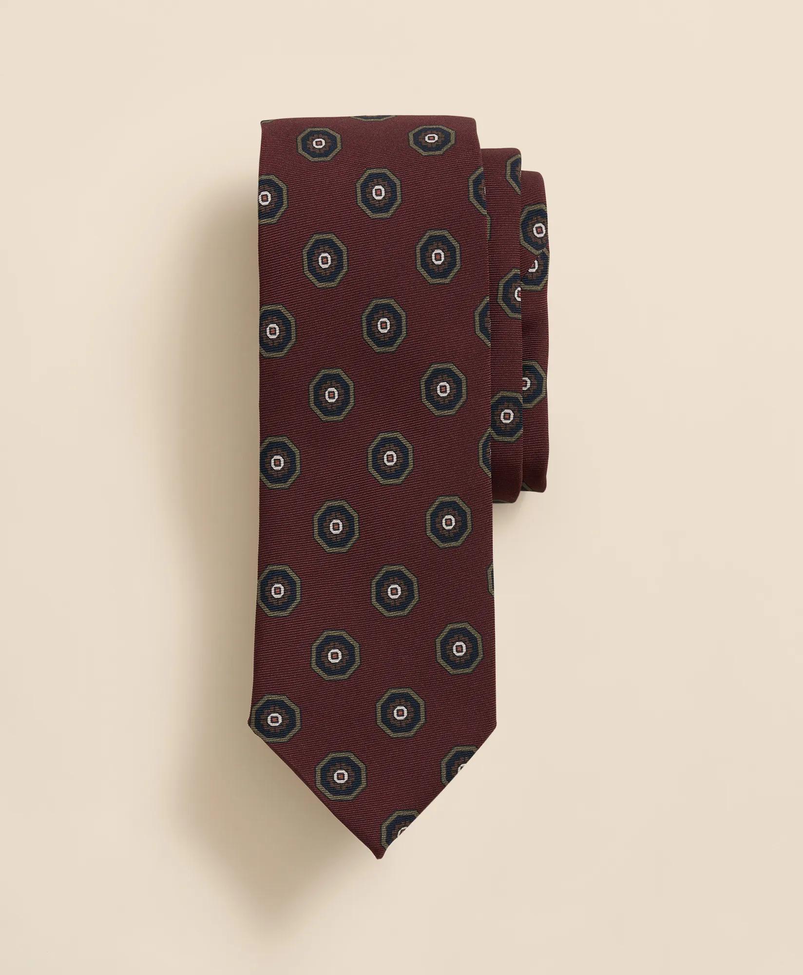 Silk Geometric Tie