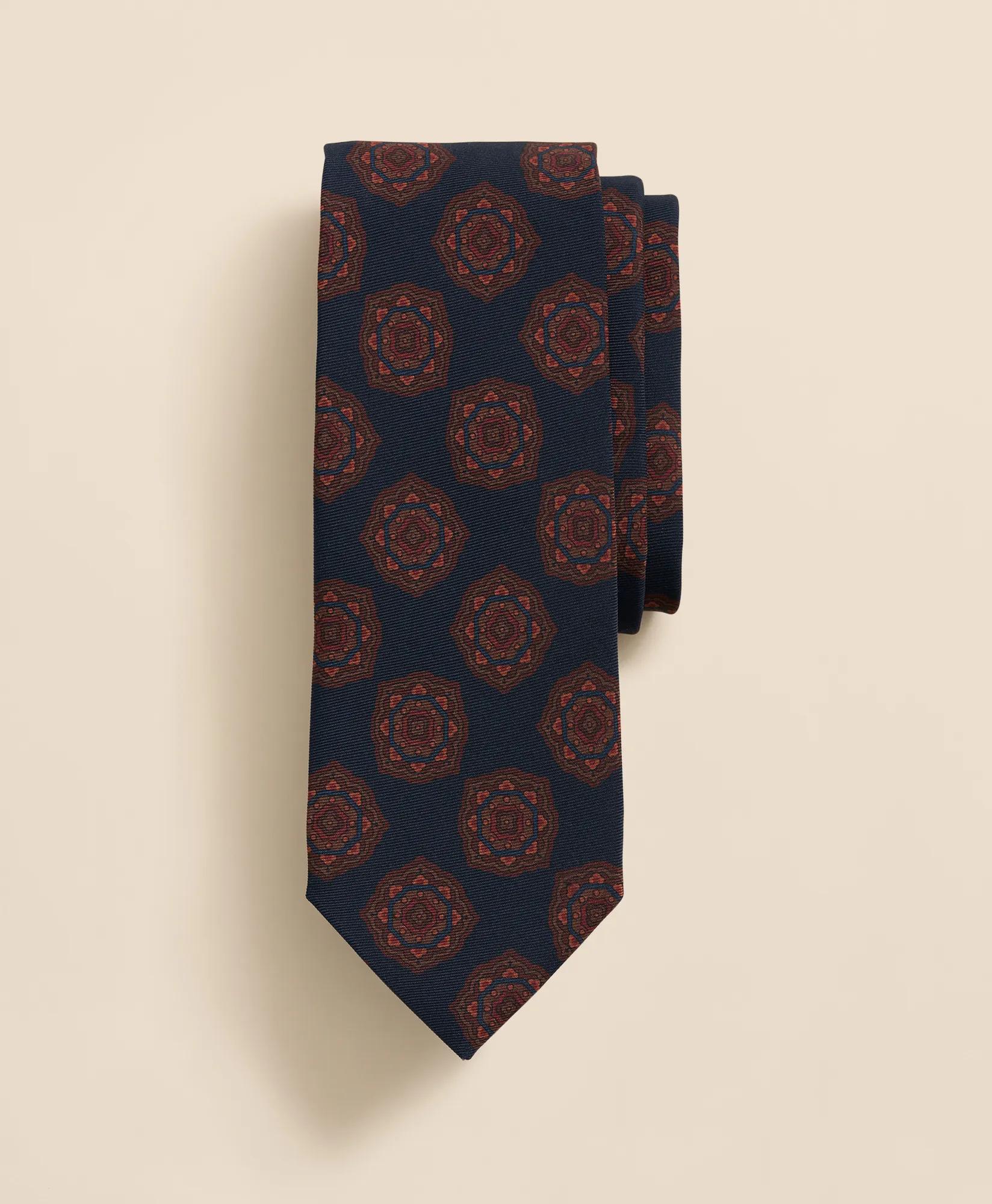 Silk Medallion Tie