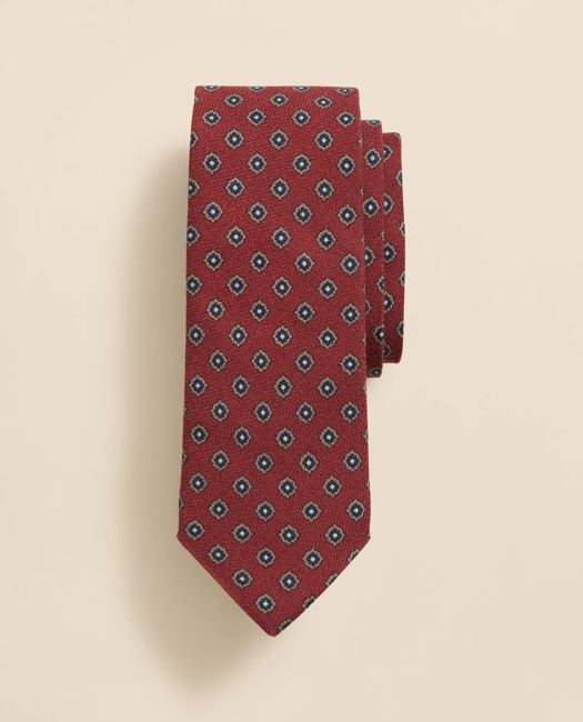 Wool-Silk Medium Square Tie