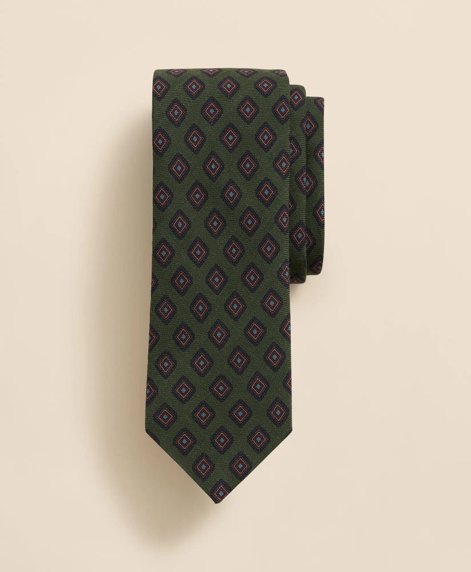 Wool Medium Square Tie