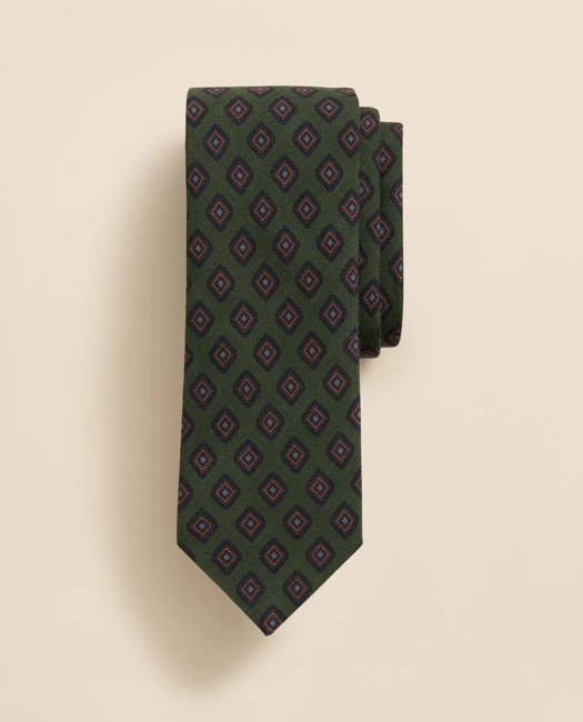 Wool Medium Square Tie